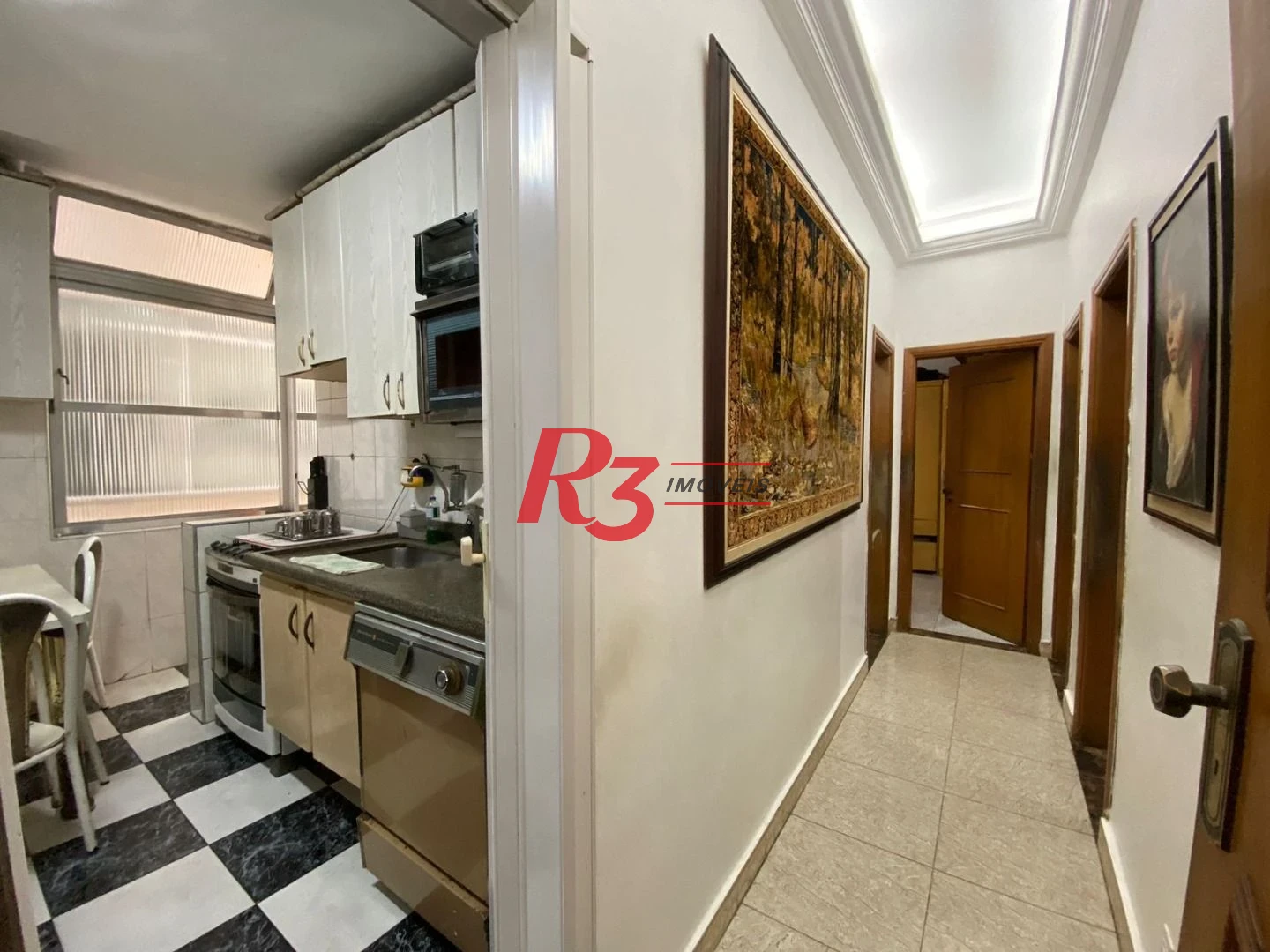 Apartamento com 3 dormitórios à venda, 116 m² por R$ 540.000,00 - José Menino - Santos/SP