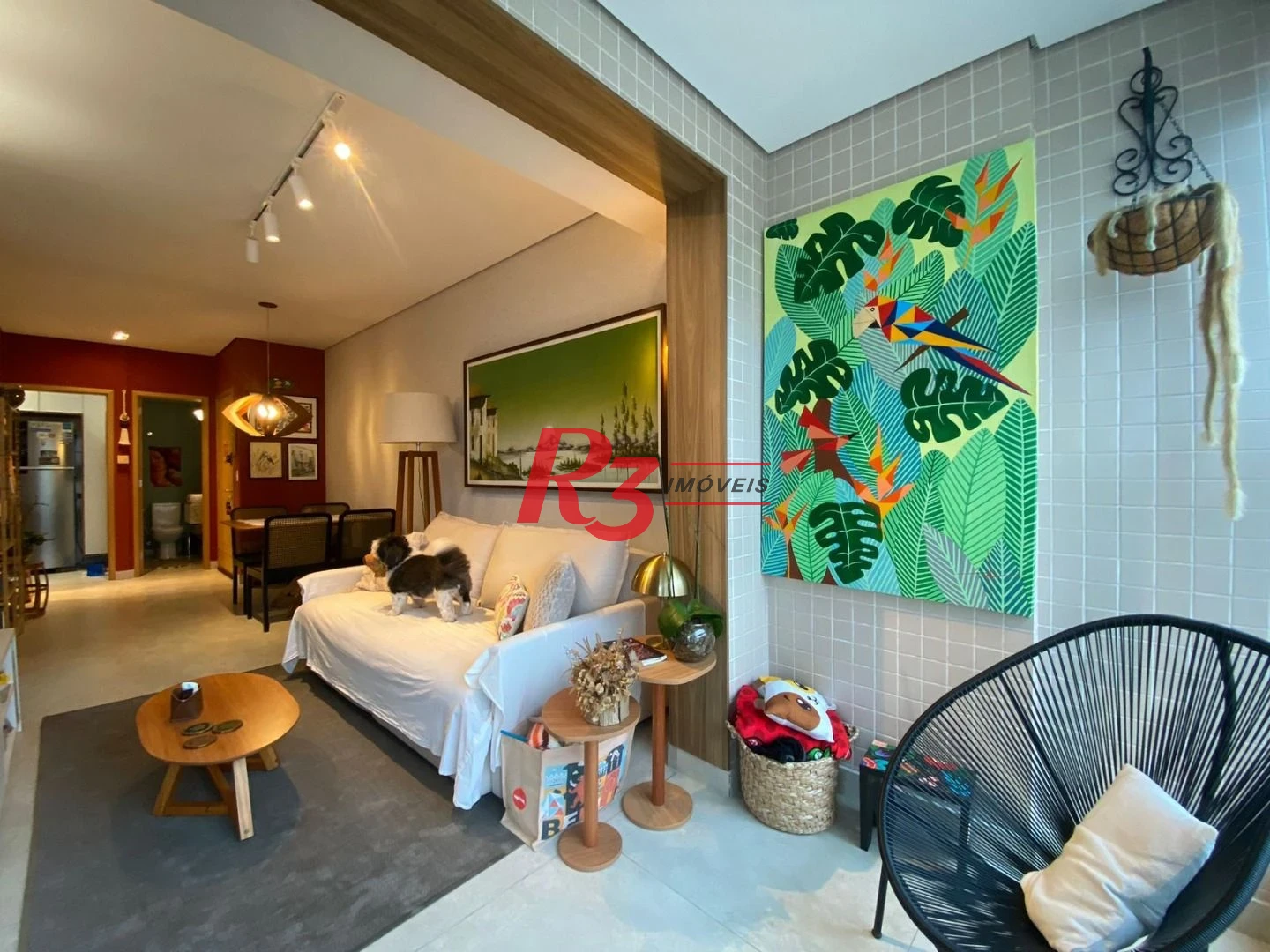 Apartamento com 2 dormitórios à venda, 66 m² por R$ 910.000,00 - Campo Grande - Santos/SP