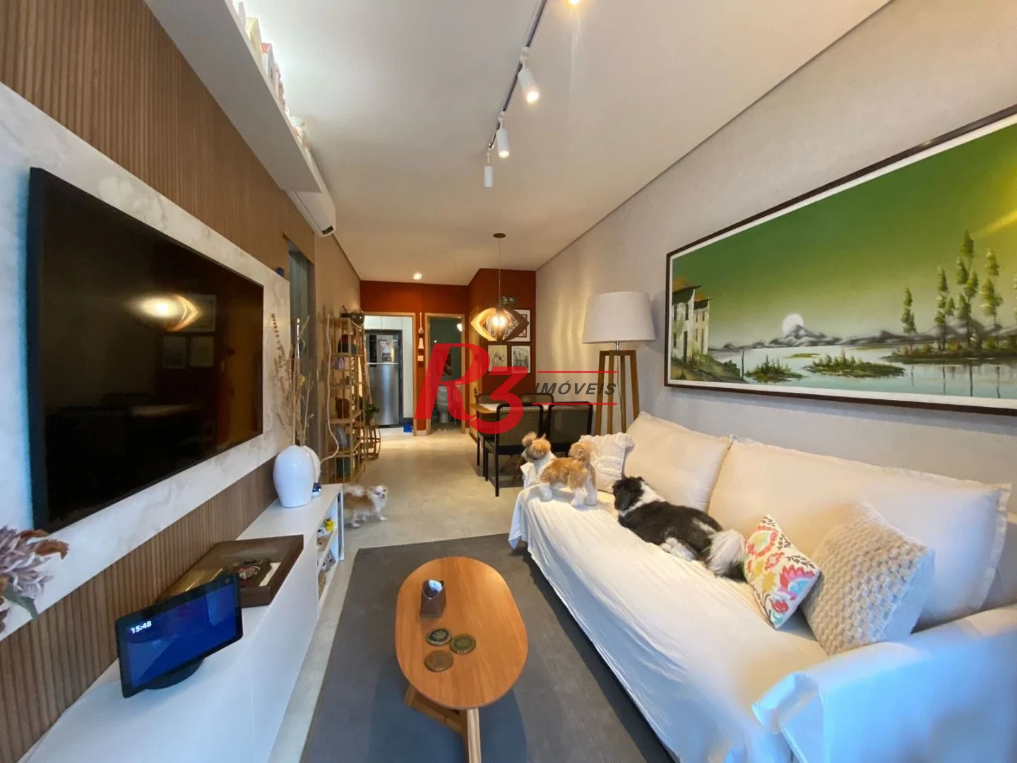 Apartamento com 2 dormitórios à venda, 66 m² por R$ 910.000,00 - Campo Grande - Santos/SP
