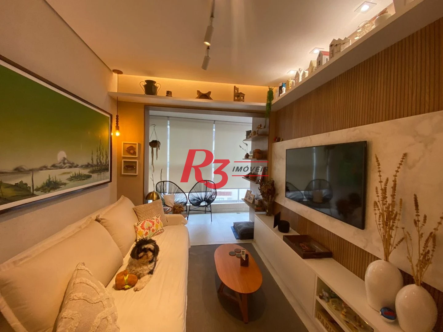 Apartamento com 2 dormitórios à venda, 66 m² por R$ 910.000,00 - Campo Grande - Santos/SP