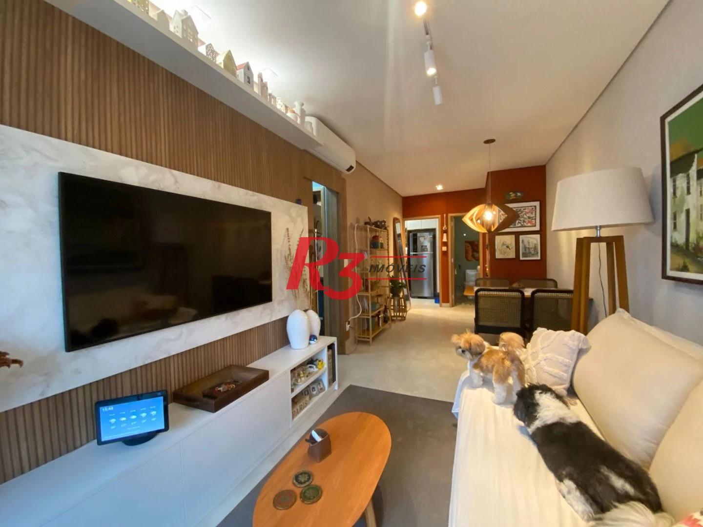 Apartamento com 2 dormitórios à venda, 66 m² por R$ 910.000,00 - Campo Grande - Santos/SP