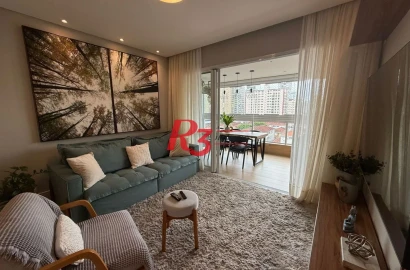 Apartamento à venda, 125 m² por R$ 1.950.000,00 - Embaré - Santos/SP