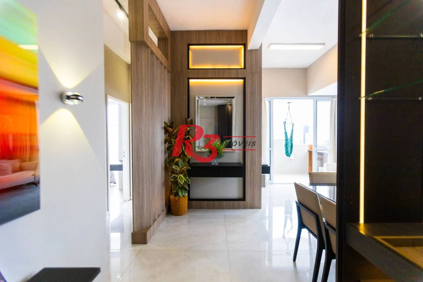 Apartamento com 3 dormitórios para alugar, 104 m² por R$ 10.000,00/mês - Gonzaga - Santos/SP