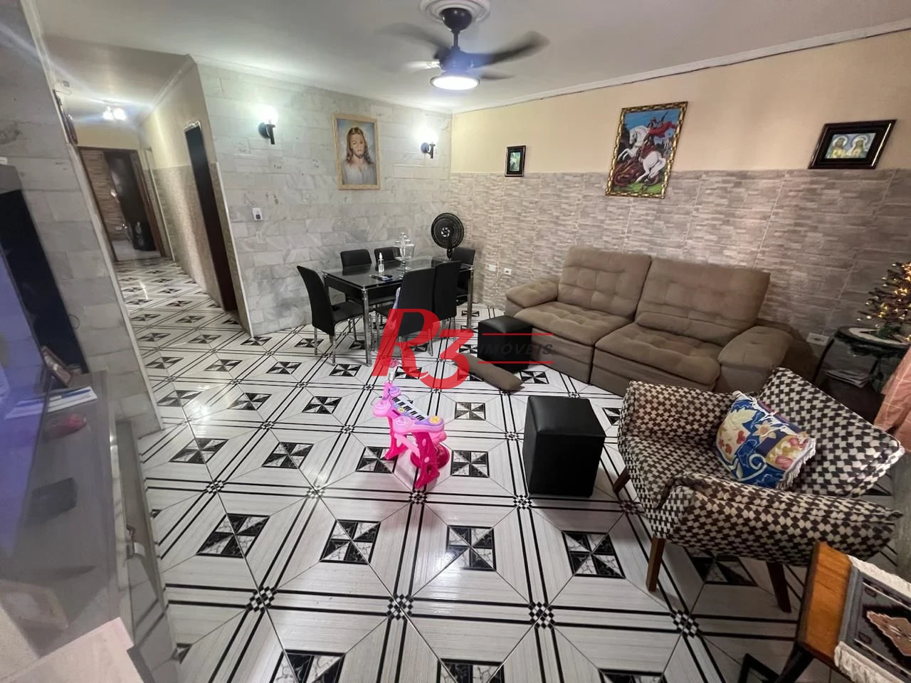 Casa à venda, 199 m² por R$ 540.000,00 - Rádio Club - Santos/SP