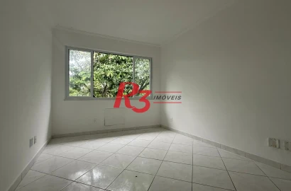 Apartamento para alugar, 110 m² por R$ 3.500,00/mês - Gonzaga - Santos/SP