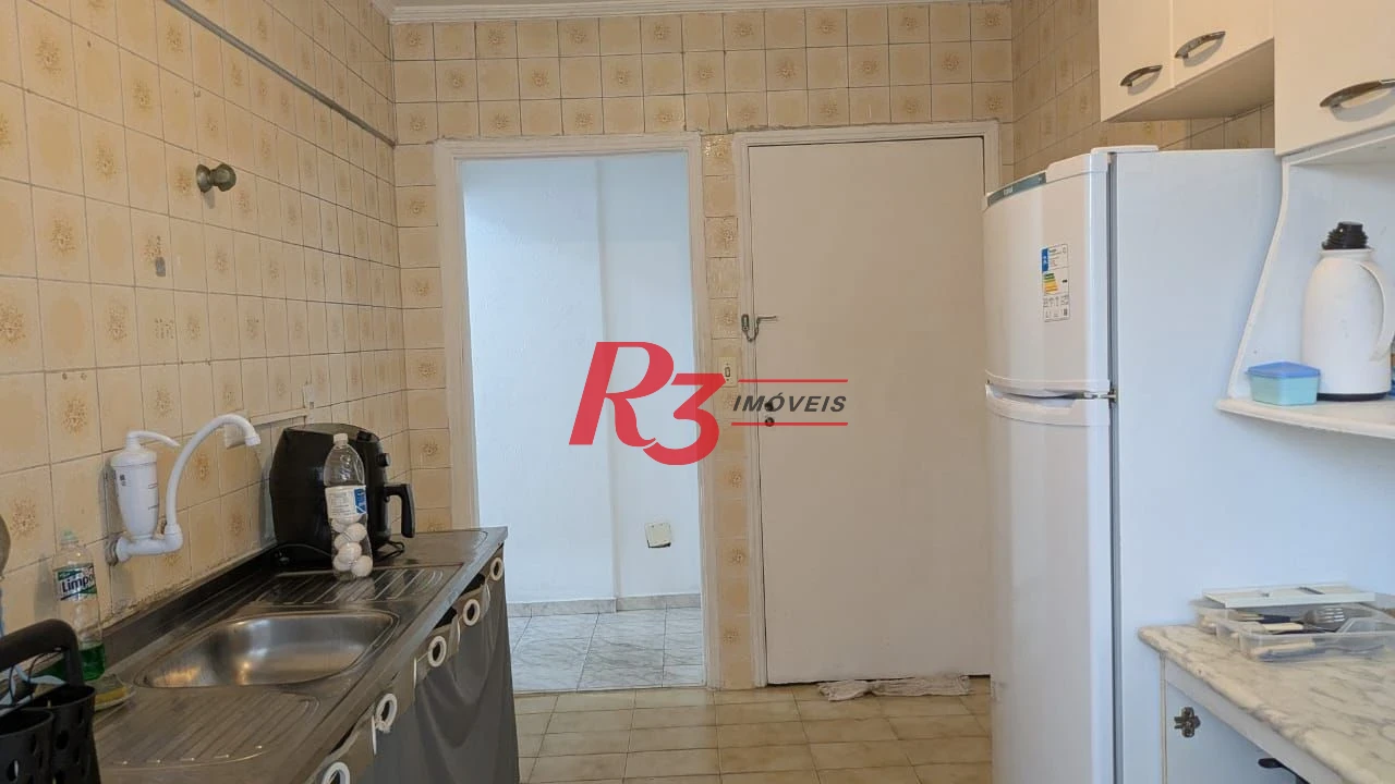 Apartamento para alugar, 95 m² por R$ 5.500,00/mês - Ponta da Praia - Santos/SP