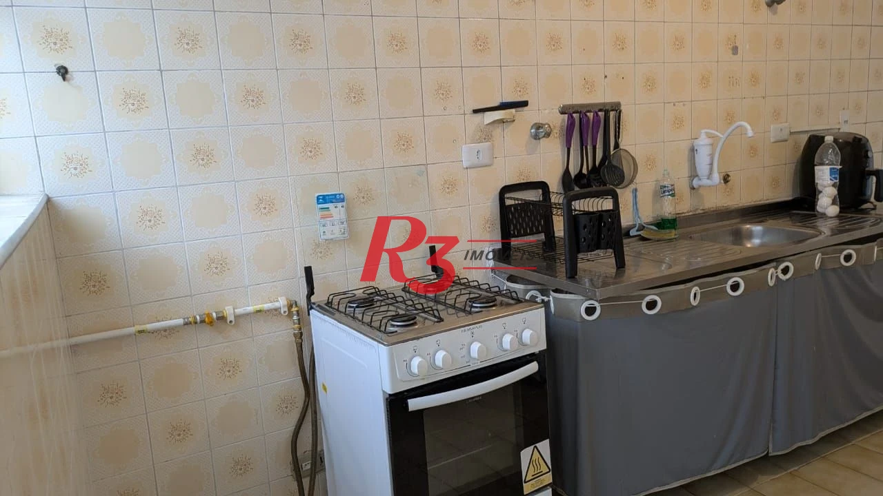 Apartamento para alugar, 95 m² por R$ 5.500,00/mês - Ponta da Praia - Santos/SP