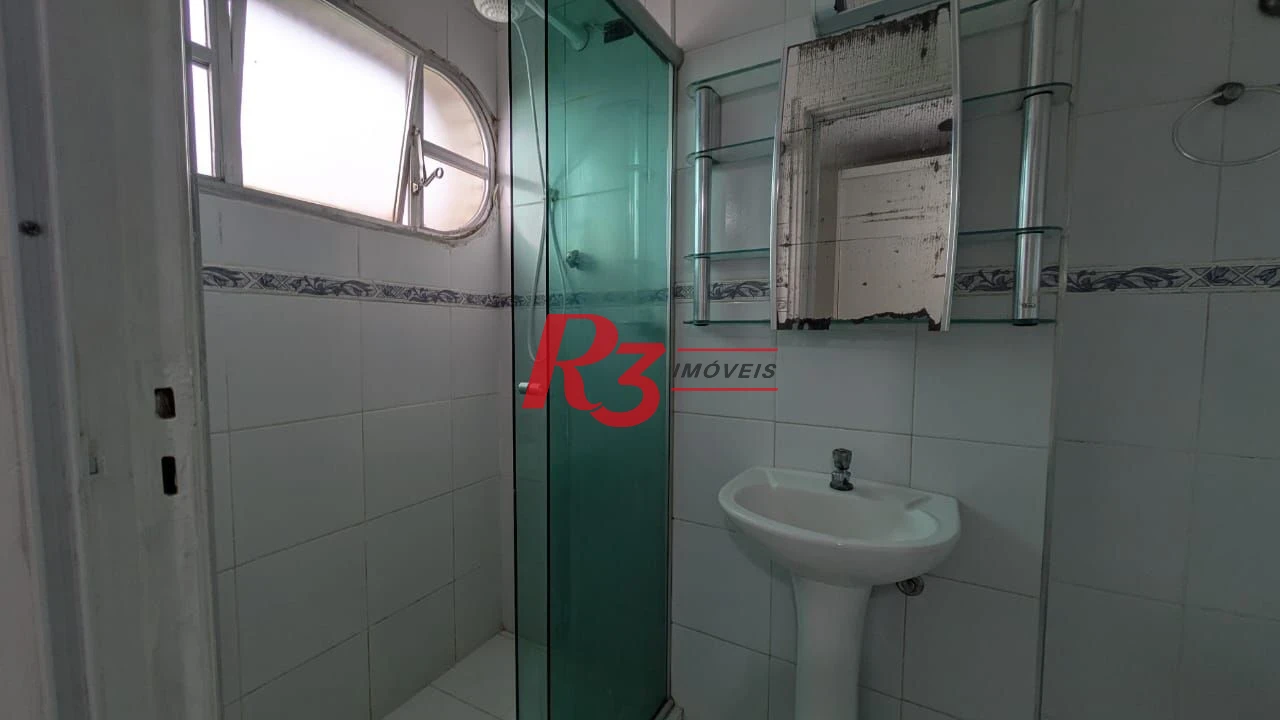 Apartamento para alugar, 95 m² por R$ 5.500,00/mês - Ponta da Praia - Santos/SP