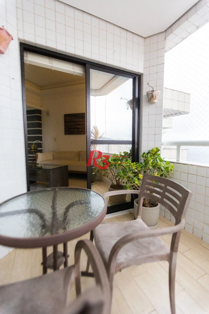 Flat para alugar, 60 m² por R$ 7.000,02/mês - Boqueirão - Santos/SP