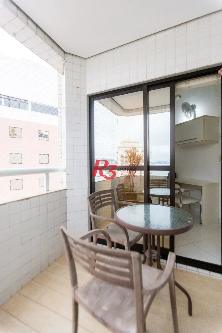 Flat para alugar, 60 m² por R$ 7.000,02/mês - Boqueirão - Santos/SP