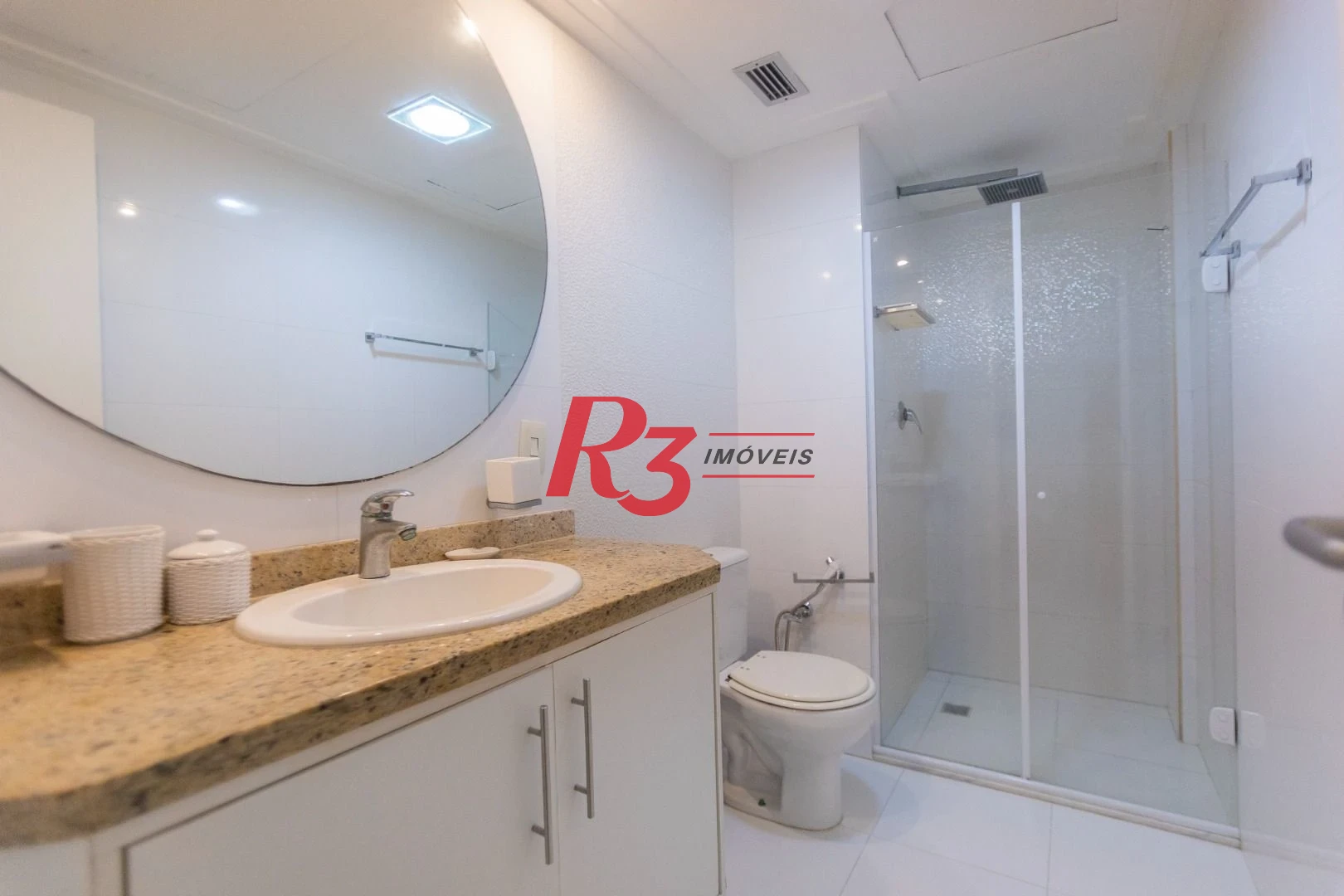 Flat para alugar, 60 m² por R$ 7.000,02/mês - Boqueirão - Santos/SP