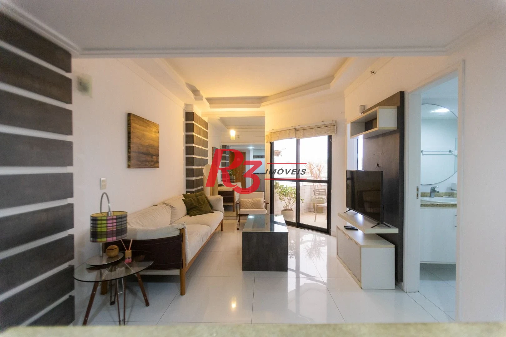 Flat para alugar, 60 m² por R$ 7.000,02/mês - Boqueirão - Santos/SP