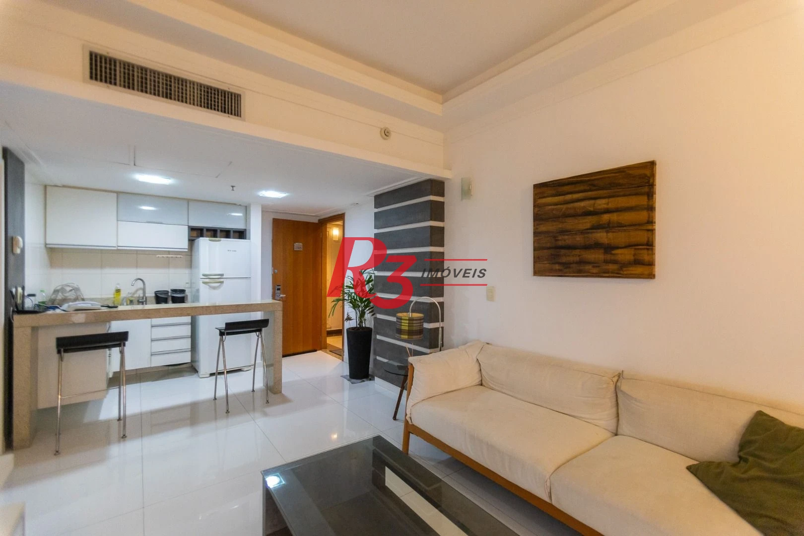 Flat para alugar, 60 m² por R$ 7.000,02/mês - Boqueirão - Santos/SP