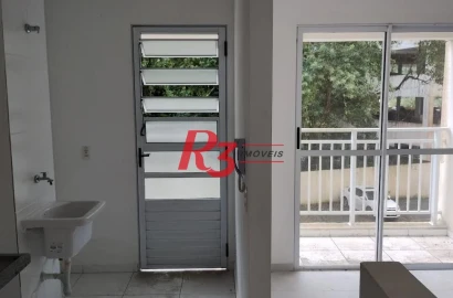 Apartamento com 2 dormitórios à venda, 52 m² por R$ 330.000,00 - Morro de Nova Cintra - Santos/SP