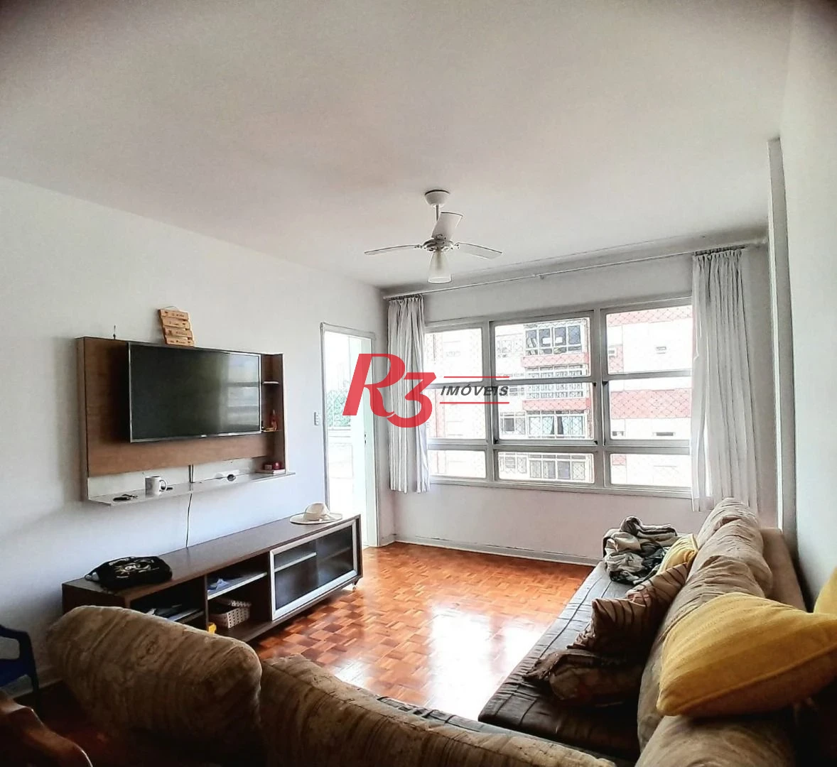 Apartamento com 3 dormitórios à venda, 104 m² por R$ 570.000,00 - Itararé - São Vicente/SP