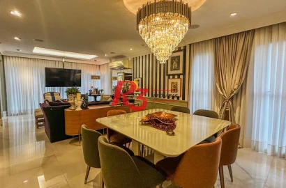 Apartamento com 3 dormitórios à venda, 150 m² por R$ 1.530.000,00 - Pompéia - Santos/SP