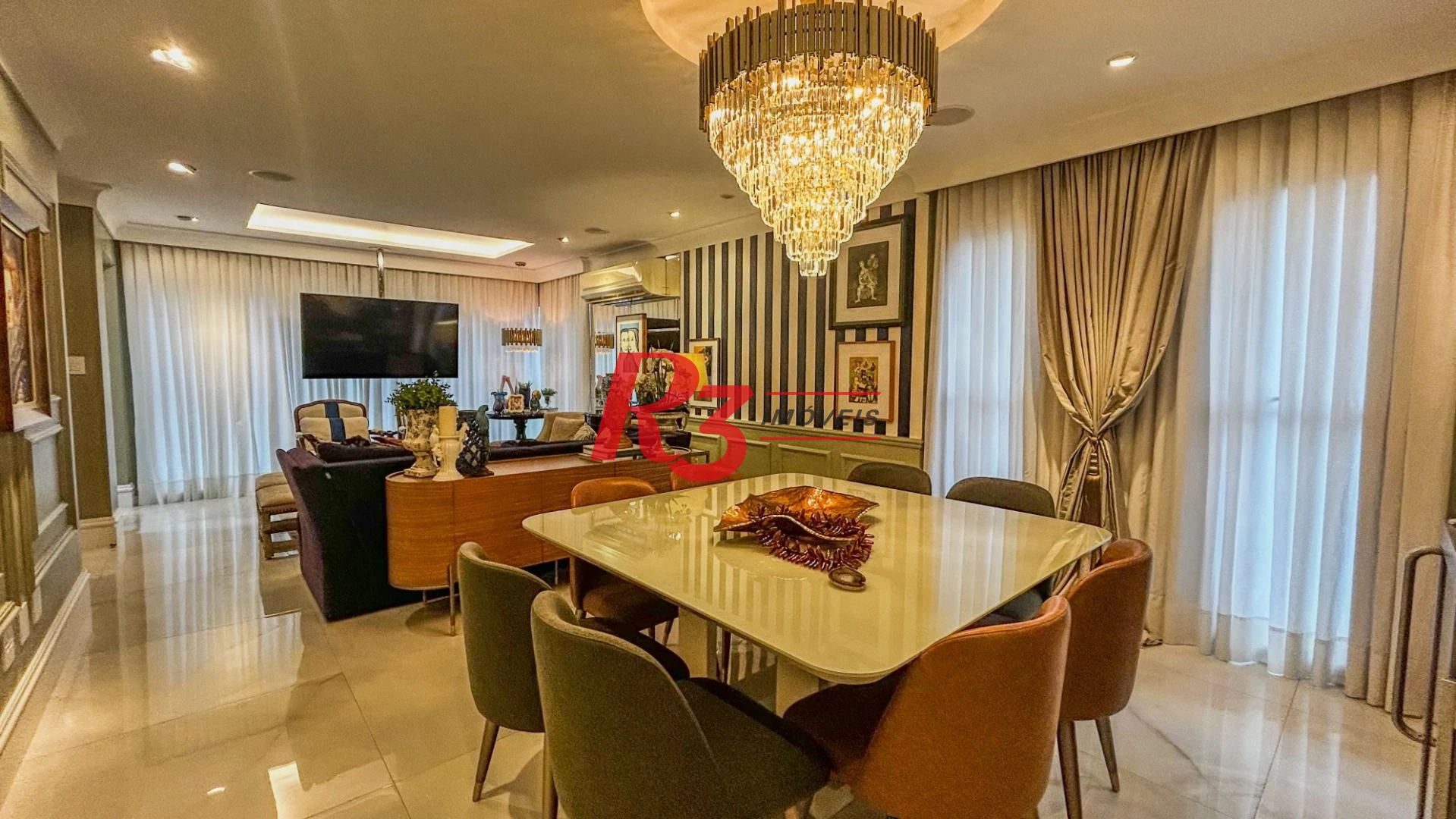 Apartamento com 3 dormitórios à venda, 150 m² por R$ 1.530.000,00 - Pompéia - Santos/SP