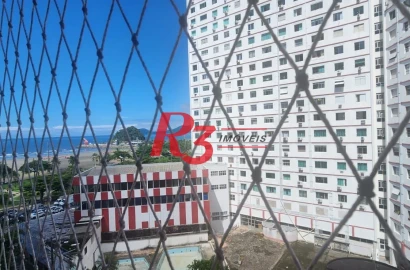Apartamento à venda, 107 m² por R$ 690.000,00 - José Menino - Santos/SP