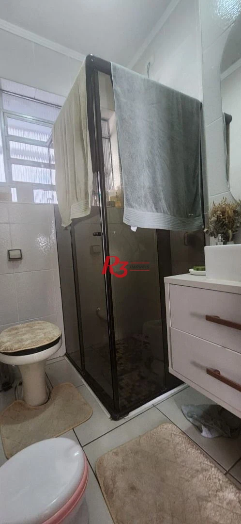 Apartamento à venda, 107 m² por R$ 690.000,00 - José Menino - Santos/SP