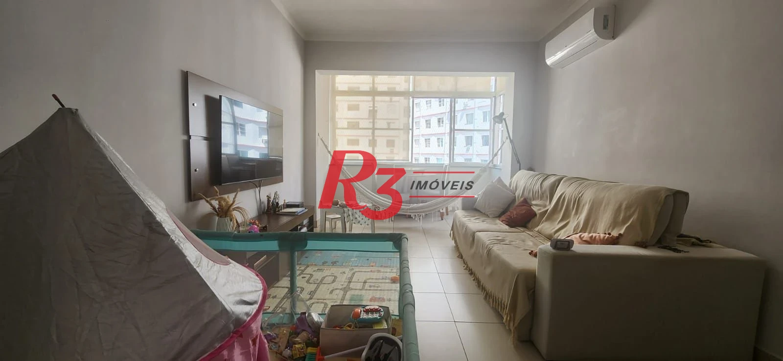 Apartamento à venda, 107 m² por R$ 690.000,00 - José Menino - Santos/SP