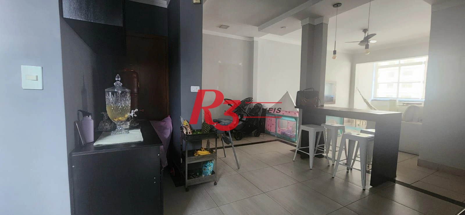 Apartamento à venda, 107 m² por R$ 690.000,00 - José Menino - Santos/SP