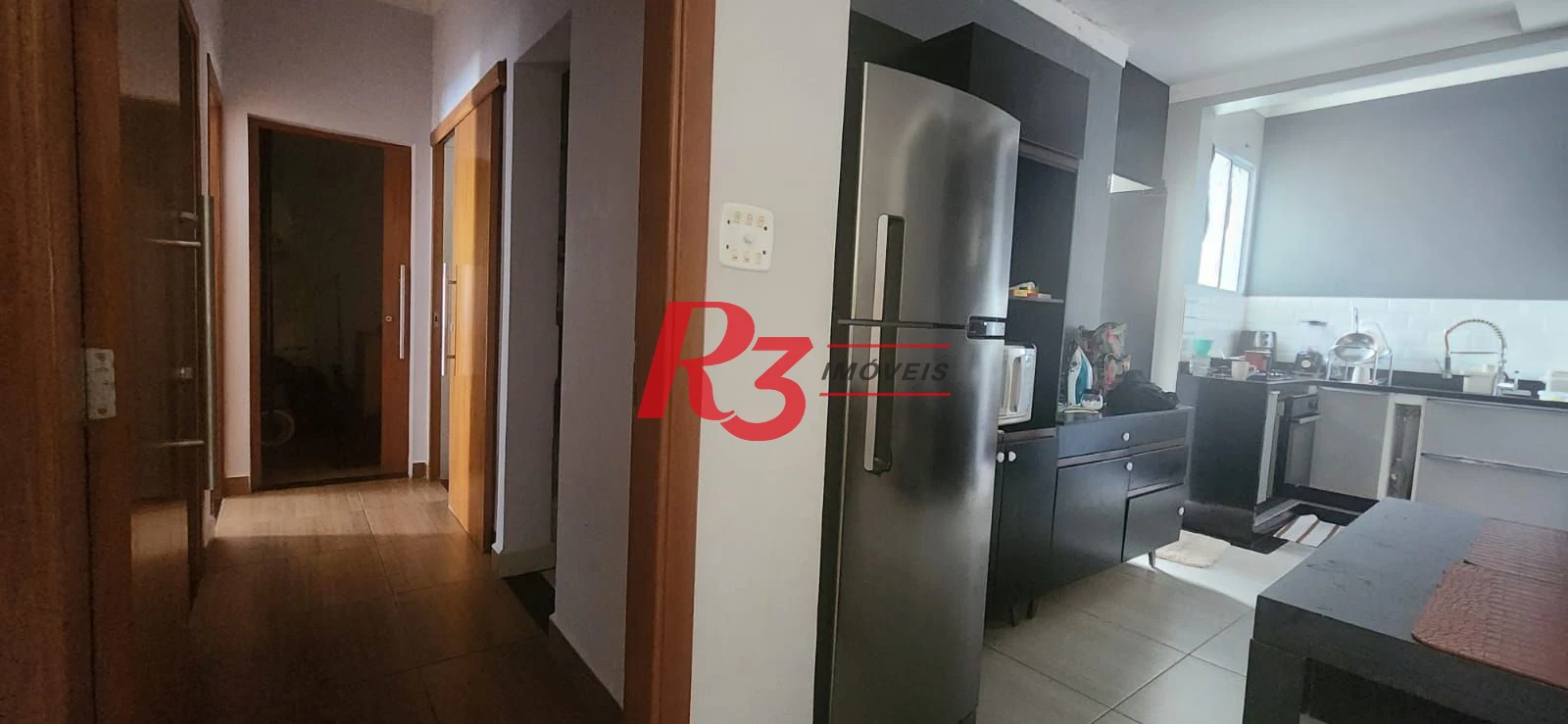 Apartamento à venda, 107 m² por R$ 690.000,00 - José Menino - Santos/SP