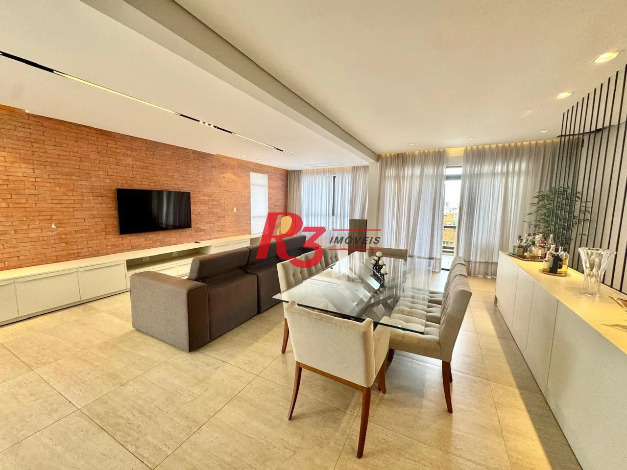 Cobertura com 4 dormitórios à venda, 418 m² por R$ 5.400.000,00 - Boqueirão - Santos/SP