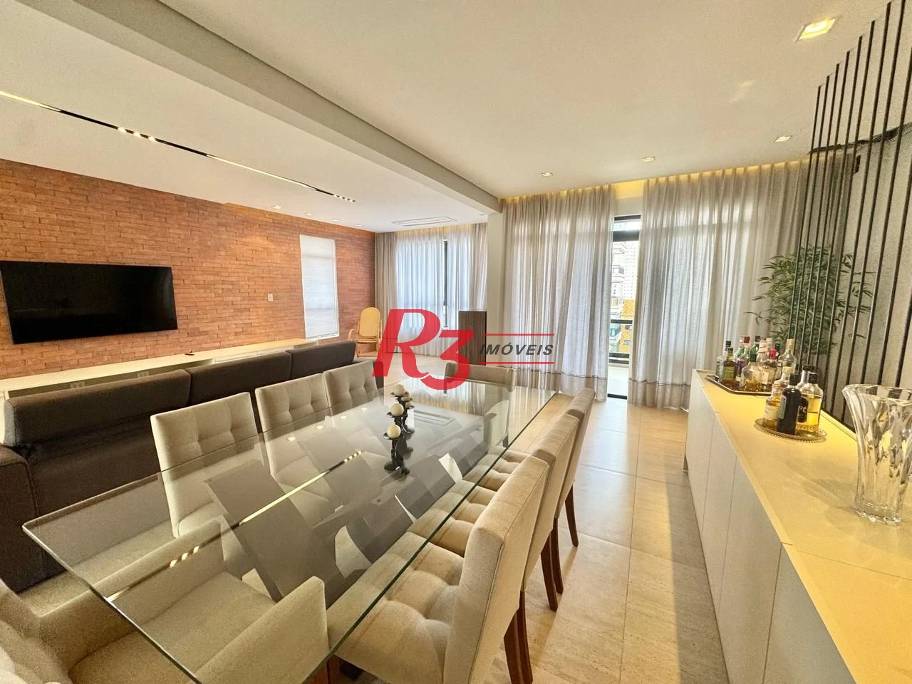 Cobertura com 4 dormitórios à venda, 418 m² por R$ 5.400.000,00 - Boqueirão - Santos/SP