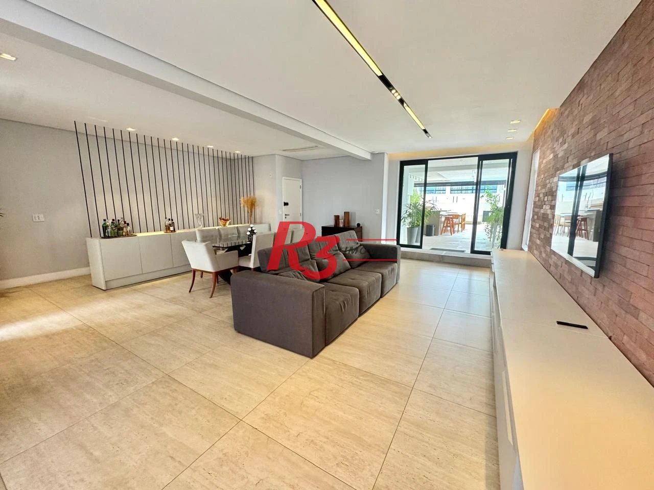 Cobertura com 4 dormitórios à venda, 418 m² por R$ 5.400.000,00 - Boqueirão - Santos/SP