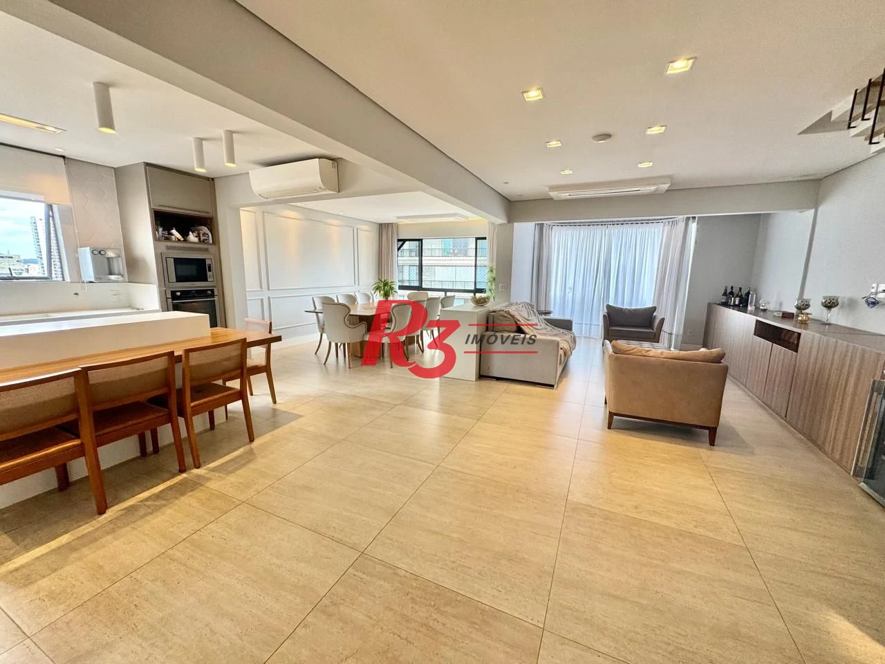 Cobertura com 4 dormitórios à venda, 418 m² por R$ 5.400.000,00 - Boqueirão - Santos/SP