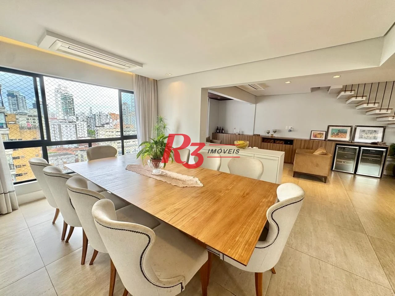 Cobertura com 4 dormitórios à venda, 418 m² por R$ 5.400.000,00 - Boqueirão - Santos/SP