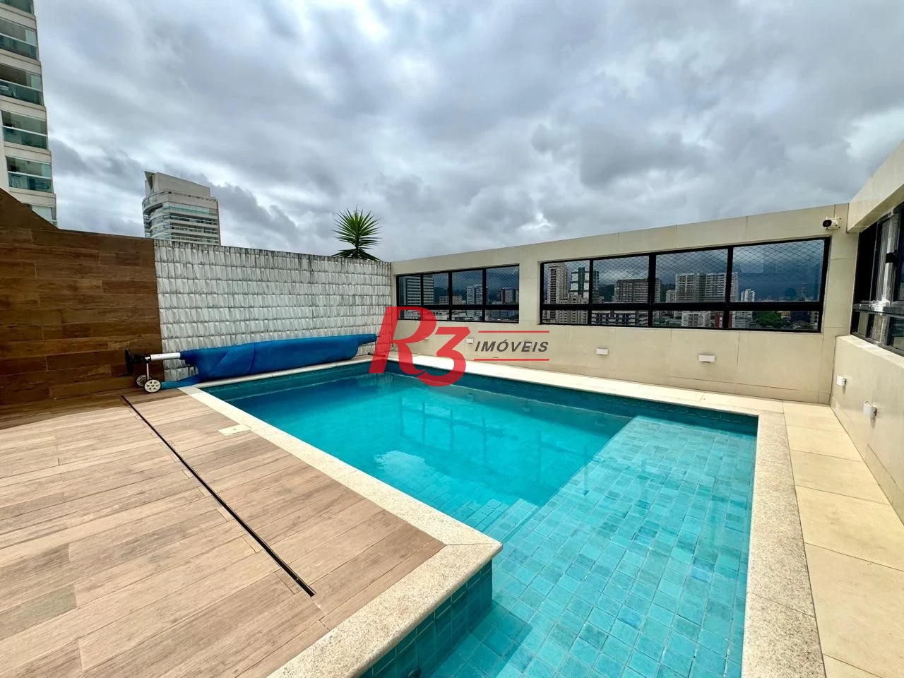 Cobertura com 4 dormitórios à venda, 418 m² por R$ 5.400.000,00 - Boqueirão - Santos/SP