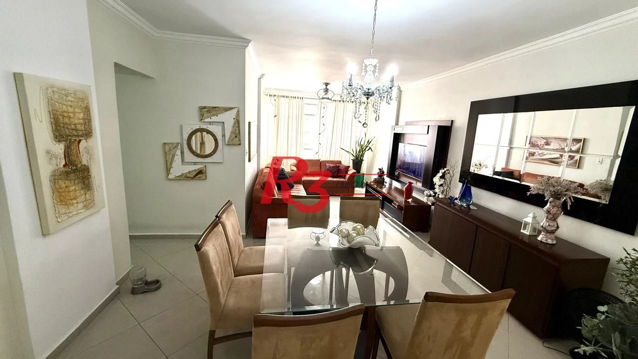 Apartamento à venda, 102 m² por R$ 835.000,00 - Gonzaga - Santos/SP