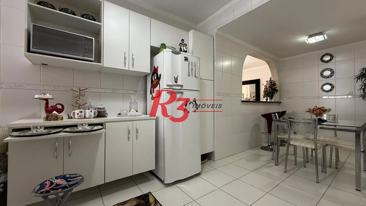 Apartamento à venda, 102 m² por R$ 835.000,00 - Gonzaga - Santos/SP