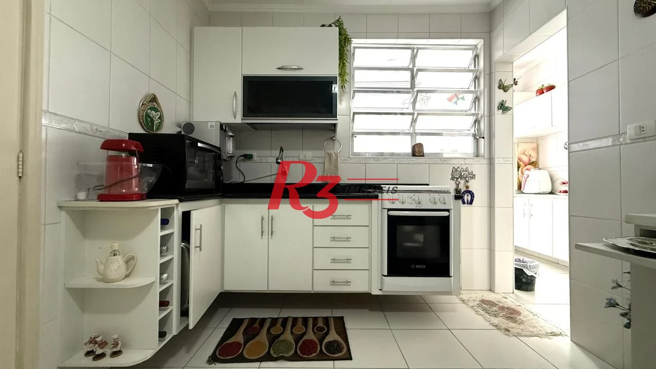 Apartamento à venda, 102 m² por R$ 835.000,00 - Gonzaga - Santos/SP