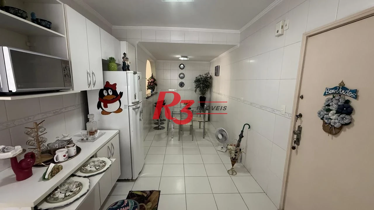 Apartamento à venda, 102 m² por R$ 835.000,00 - Gonzaga - Santos/SP