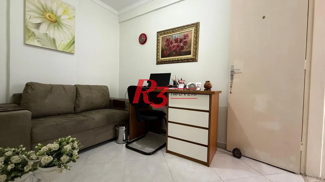 Apartamento à venda, 102 m² por R$ 835.000,00 - Gonzaga - Santos/SP