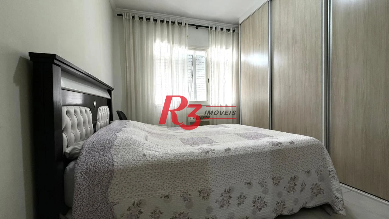 Apartamento à venda, 102 m² por R$ 835.000,00 - Gonzaga - Santos/SP