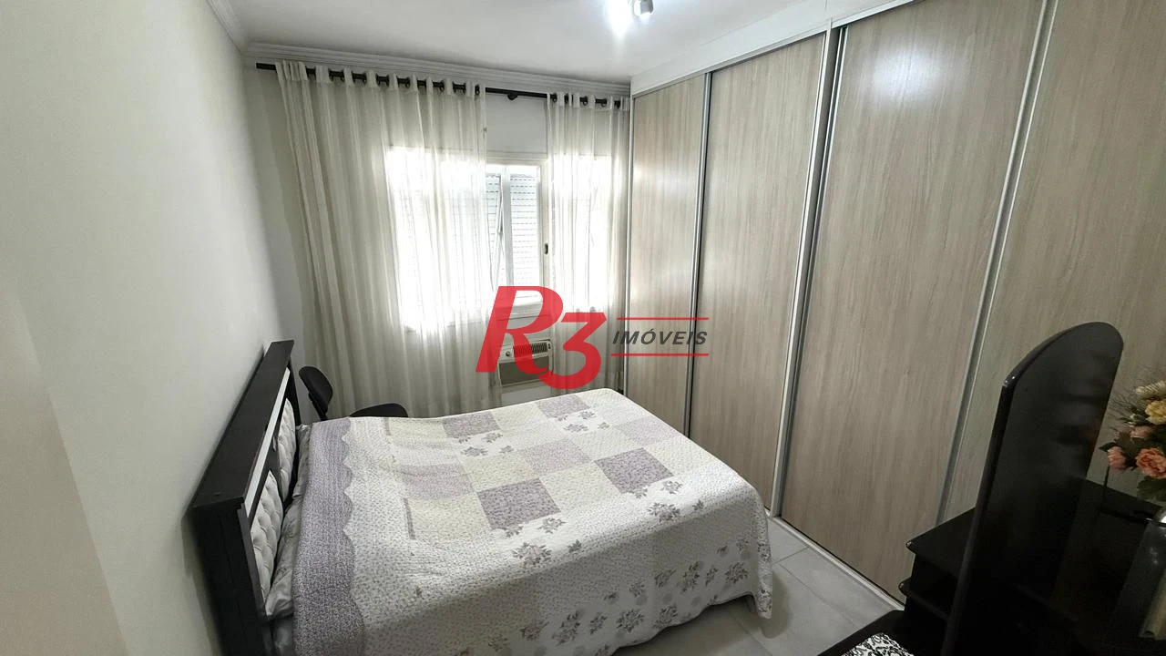 Apartamento à venda, 102 m² por R$ 835.000,00 - Gonzaga - Santos/SP