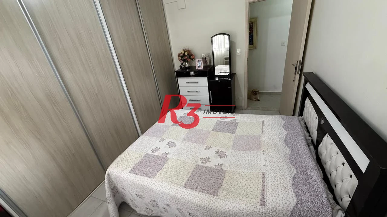 Apartamento à venda, 102 m² por R$ 835.000,00 - Gonzaga - Santos/SP