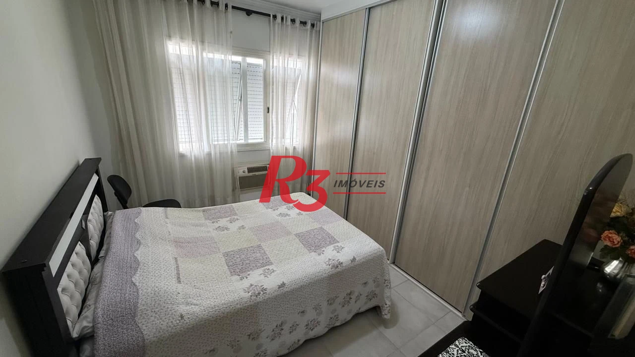 Apartamento à venda, 102 m² por R$ 835.000,00 - Gonzaga - Santos/SP