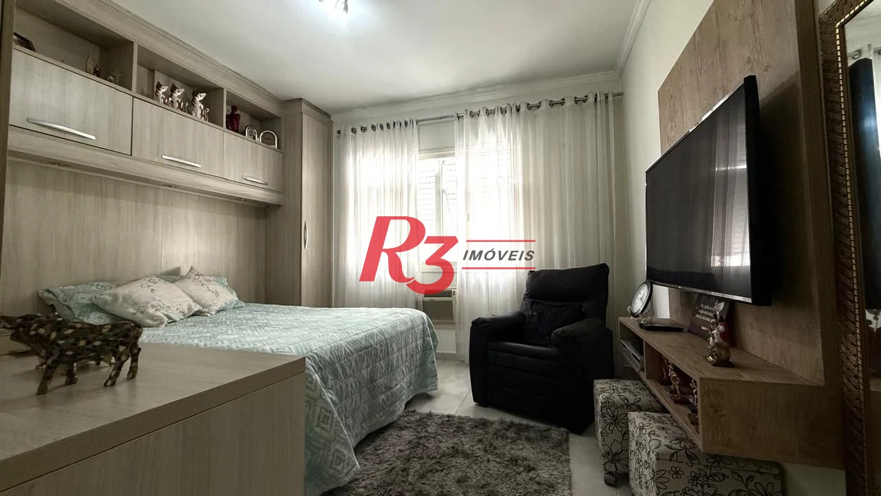 Apartamento à venda, 102 m² por R$ 835.000,00 - Gonzaga - Santos/SP