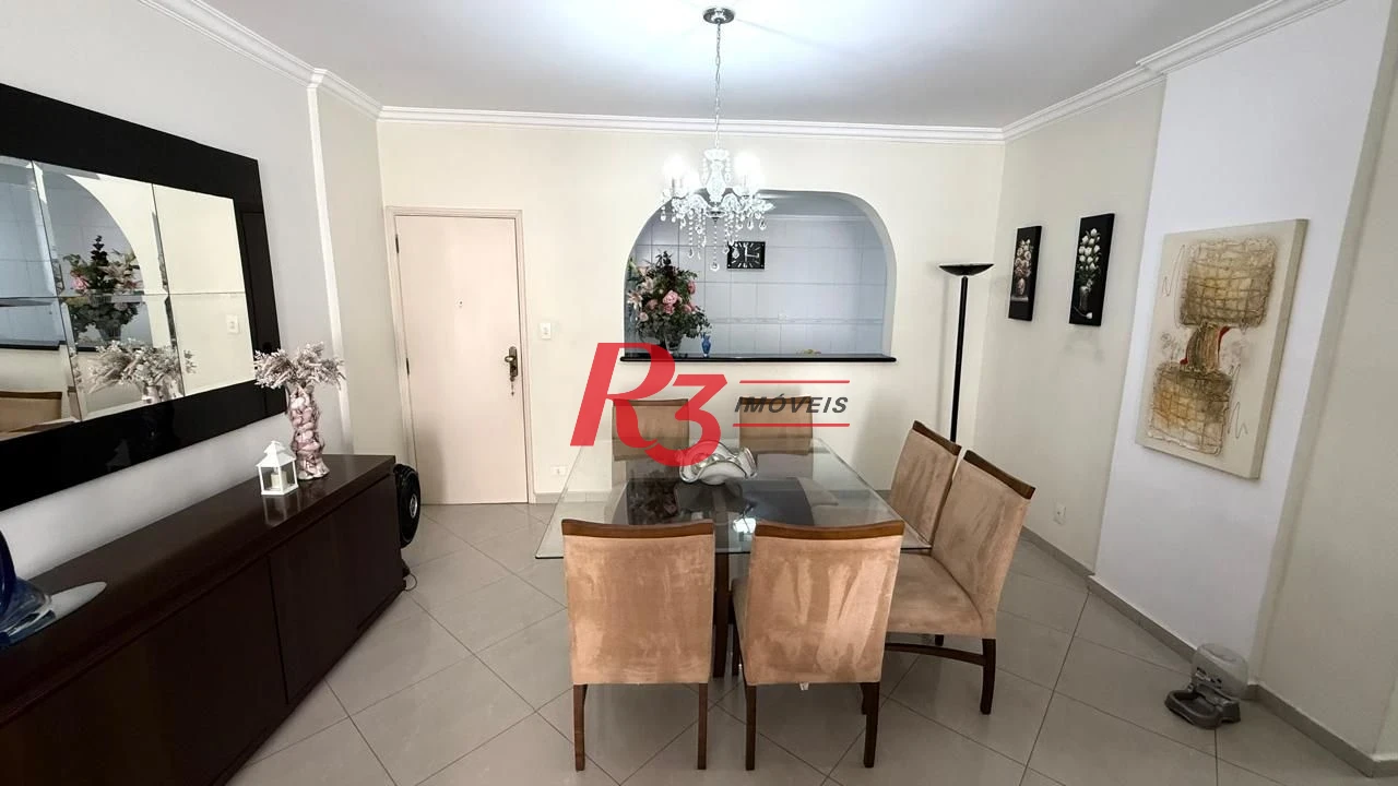 Apartamento à venda, 102 m² por R$ 835.000,00 - Gonzaga - Santos/SP