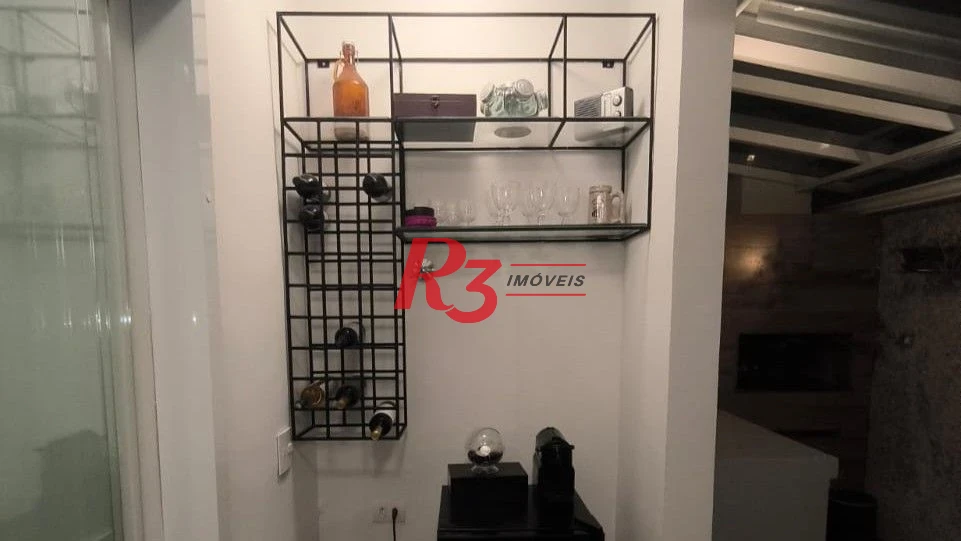 Sobrado com 3 dormitórios à venda, 102 m² por R$ 719.000,00 - Campo Grande - Santos/SP