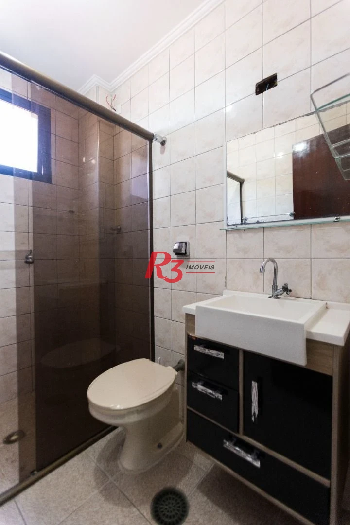 Apartamento com 2 dormitórios à venda, 86 m² por R$ 370.000,00 - Marapé - Santos/SP