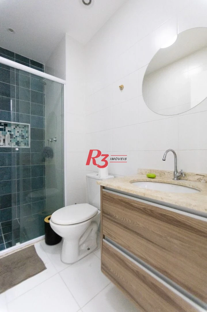 Apartamento à venda, 62 m² por R$ 670.000,00 - Marapé - Santos/SP