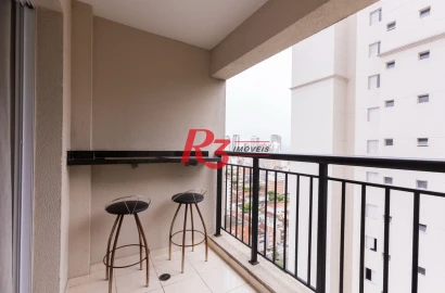 Apartamento à venda, 62 m² por R$ 670.000,00 - Marapé - Santos/SP