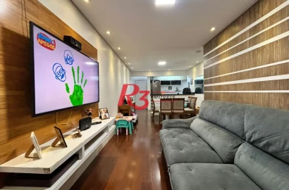 Apartamento à venda, 86 m² por R$ 899.000,00 - Macuco - Santos/SP