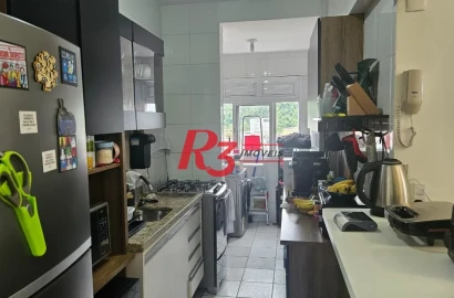 Apartamento à venda, 60 m² por R$ 455.000,00 - Vila Matias - Santos/SP