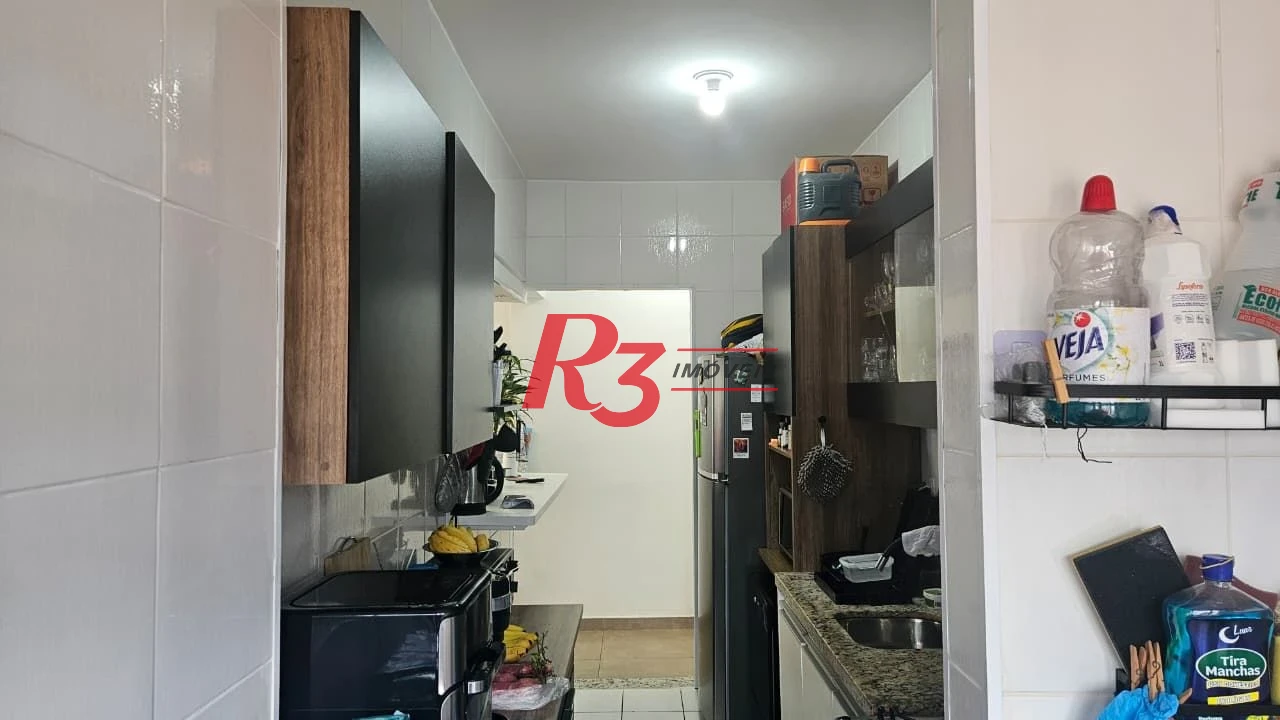Apartamento à venda, 60 m² por R$ 455.000,00 - Vila Matias - Santos/SP